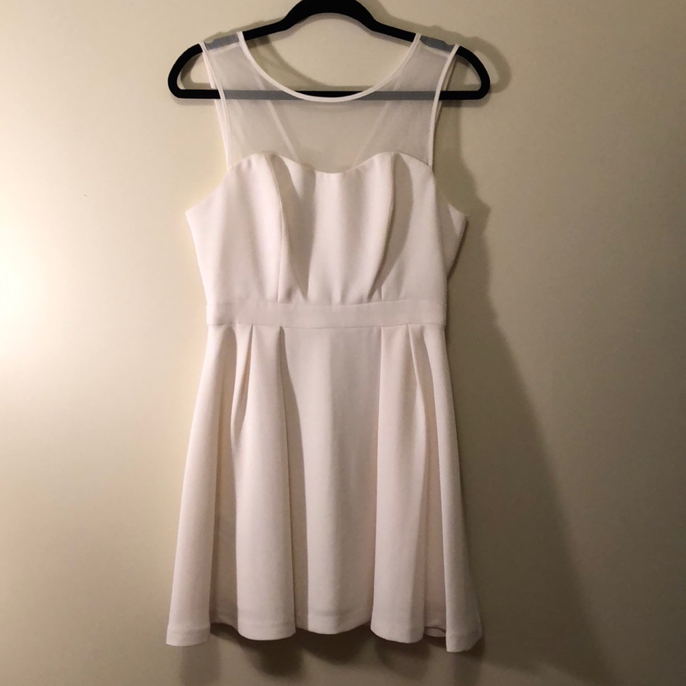 Mesh top party dress!